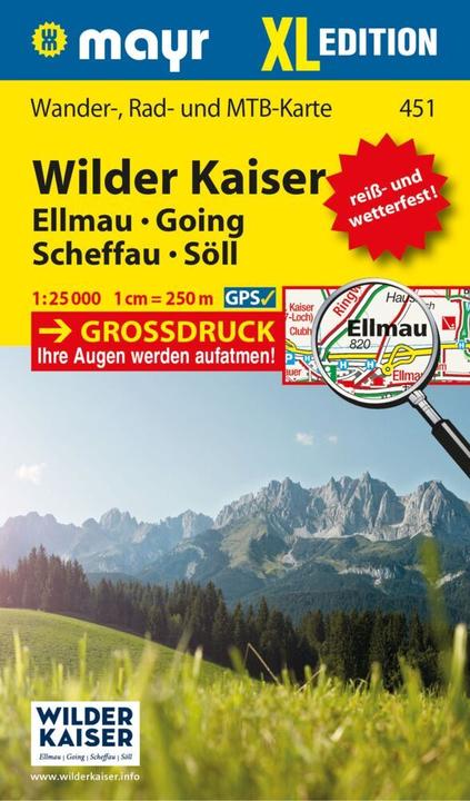 Produktbild Wilder Kaiser - Ellmau - Going - Scheff