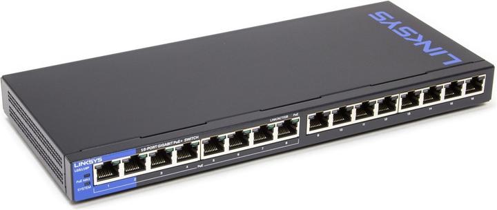 Productafbeelding Linksys Lgs116p (16 Havens)