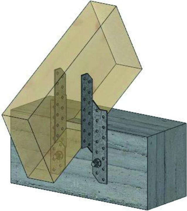 Produktbild Simpson Sst Sparrenpfettenanker (Sparrenpfettenanker, 1 Stk.)