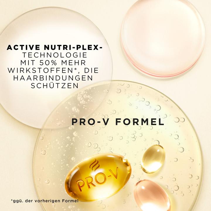 Actual product image Pantene Pro-V Glatt & Seidig Shampoo (500 ml, Liquid shampoo)
