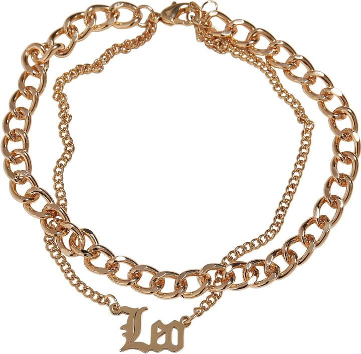 Urban Classics Zodiac Golden Anklet (20% rostfreier Stahl, 80% Eisen)