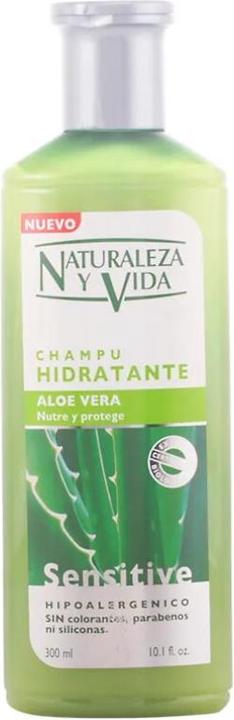 NaturVital CHAMPU SENSITIVE hidratante 300 ml (300 ml, Liquid shampoo)