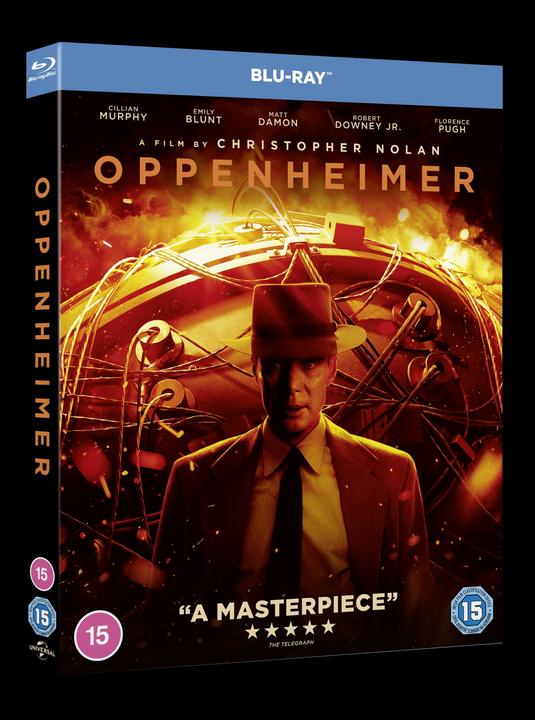 Actual product image Warner Bros Oppenheimer (Blu-ray) (2023) (Region Free) (Blu-ray, English)