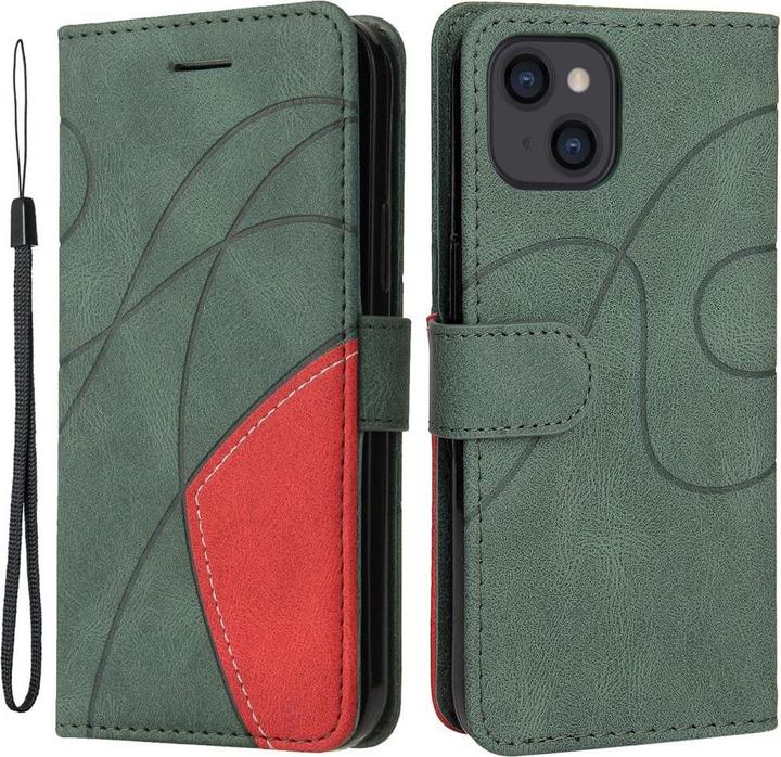 Produktbild Cover-Discount iPhone 15 - Dual-color Etui Hülle grün (Apple iPhone 15)