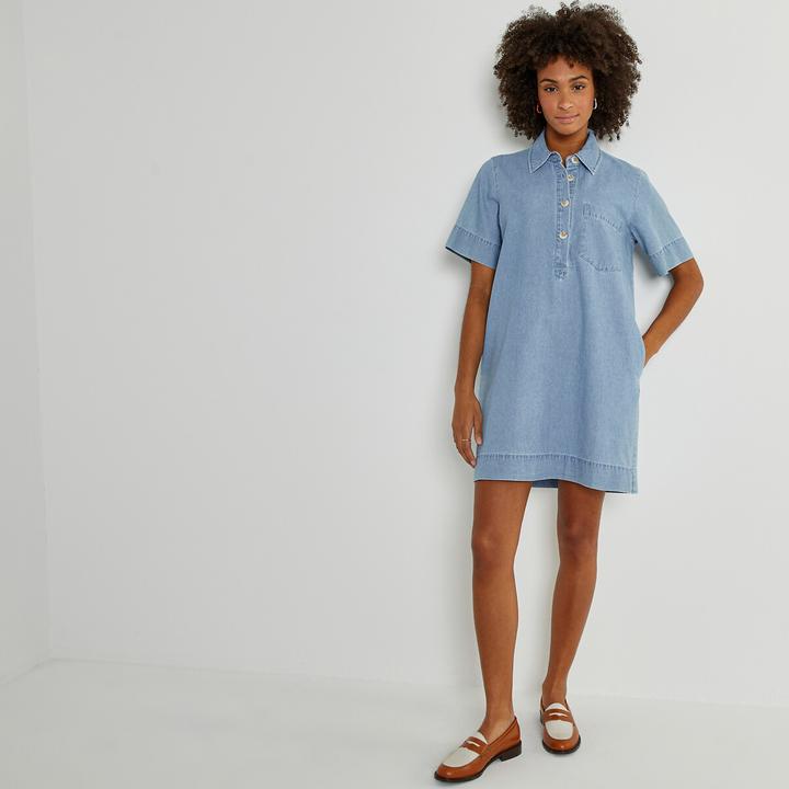 Image du produit La Redoute Collections Robe courte en jean (42)