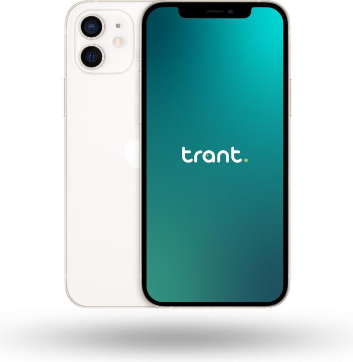 Produktbild Trant.ch iPhone 12 (128 GB, White, 6.10", SIM + eSIM, A / Wie neu)