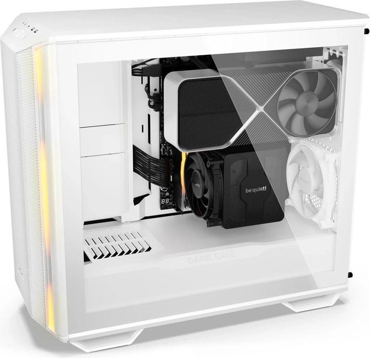 Actual product image be quiet! DARK BASE PRO 901 White (XL-ATX, mATX, Mini-ATX, ATX)
