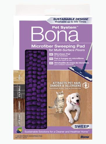 Produktbild Bona Pet System Mikrofaser Sweeping Pad (1 Stk.)