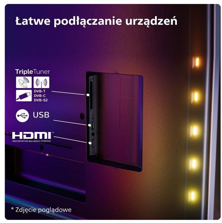 Actual product image Philips 55PUS8079/12 (55", LCD, 4K, 2024)