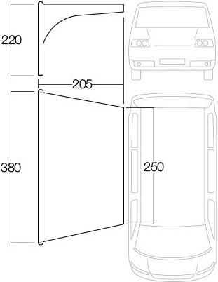 Produktbild Vango AirBeam Sky (5.70 kg)