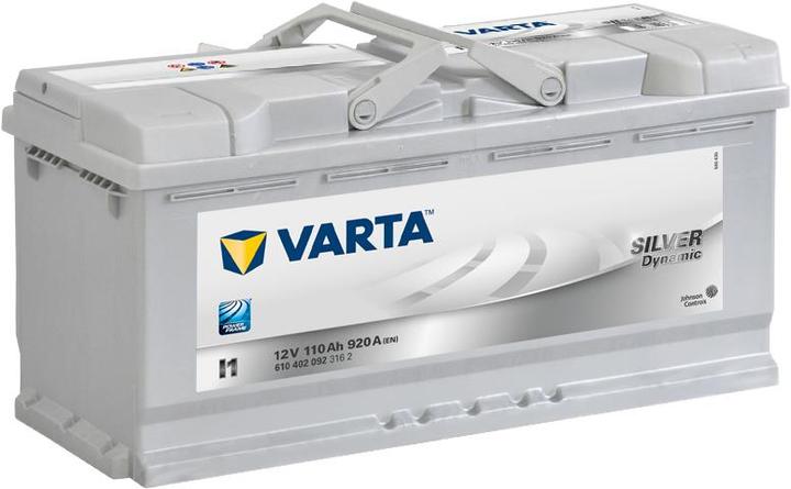 Immagine prodotto Varta Argento dinamico I1 (12 V, 110 Ah, 920 A)