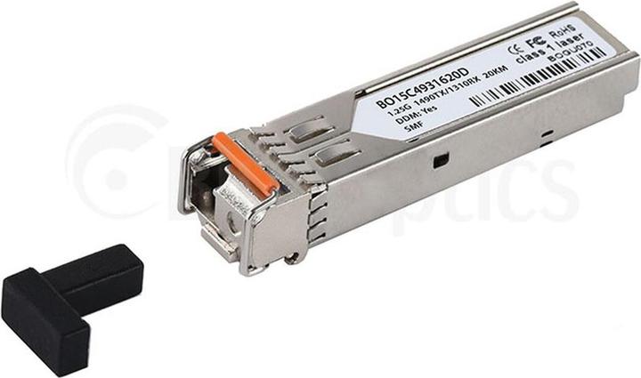 Actual product image CBO Ubiquiti Networks SFP-BIDI-1490-10 Compatible BlueOptics SFP BO15C4931620D