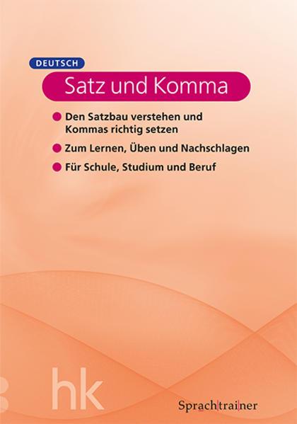 Produktbild Sprachtrainer. Deutsch Satz und Komma (Deutsch, Andres Mattle, 2019)