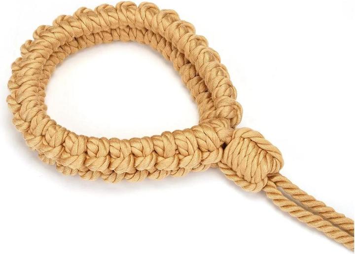 Actual product image Liebe Seele Bound You II Shibari Bondage Rope Neck Cuff with Leash
