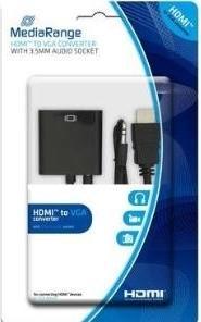 Actual product image MediaRange HDMI (Typ A) — 3.5mm Klinke| VGA (HDMI, VGA)