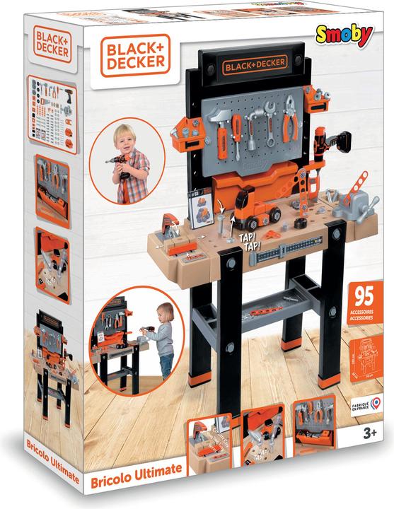 Produktbild Smoby Black & Decker Werkbank Super Center