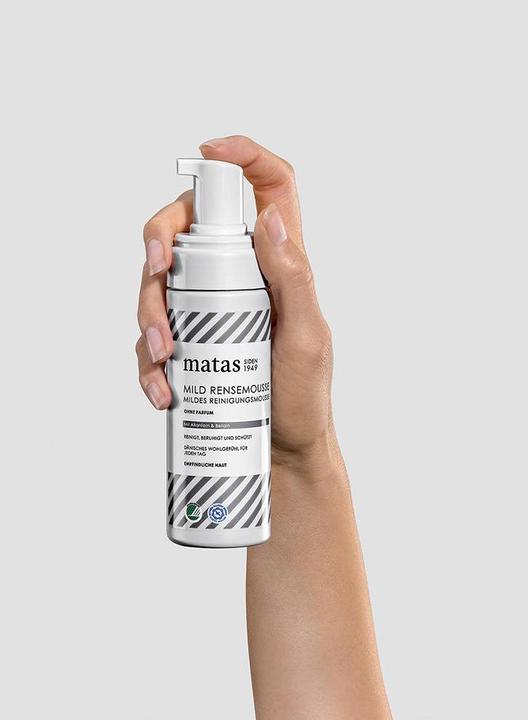 Actual product image Matas Striber Mild Cleansing Mousse (Cleansing mousse, 150 ml)