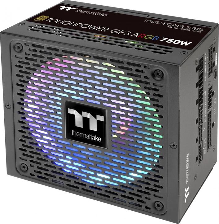 Thermaltake ToughPower GF3 ARGB 750W EU Gold Netzteil ATX 3.0 80+ Gold PCIe 5.0 (750 W)