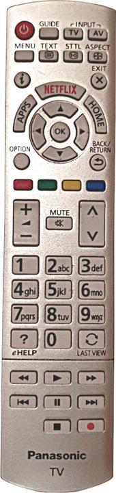 Produktbild Panasonic N2QAYB001010, N2QAYB000928, N2QAYB000842 Original Fernbedienung (Gerätespezifische Fernbedienung, Infrarot)