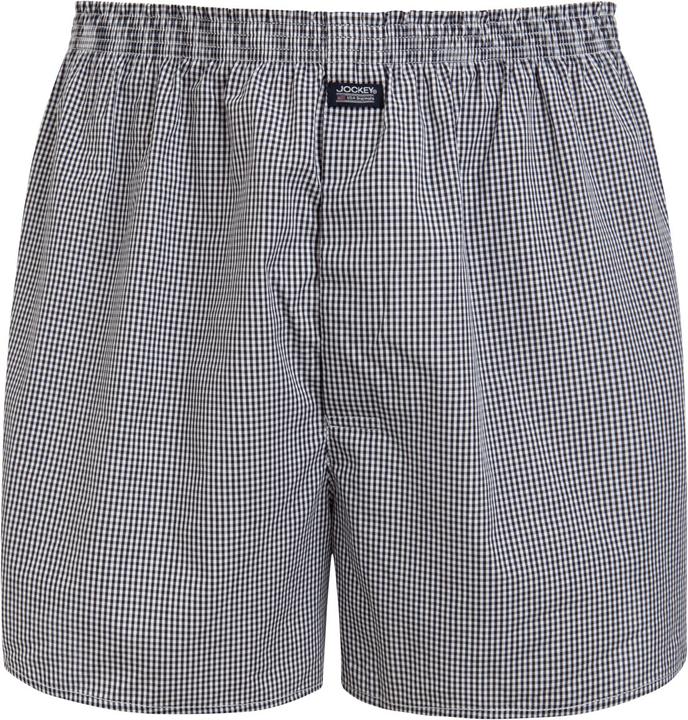 Jockey Boxer Woven navy (M, Einzelpack)