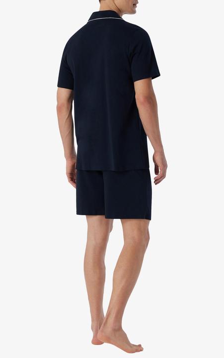Produktbild Schiesser Pyjama "Fine Interlock" marine (48)