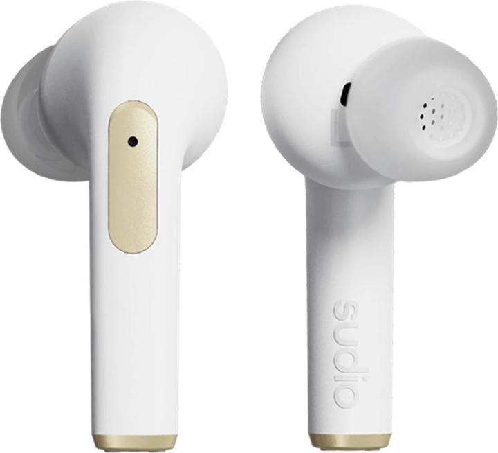 Sudio N2 Écouteurs intra-auriculaires sans fil - draadloze oordopjes - avec annulation active du bruit (ANC, 6 h, Filaire)