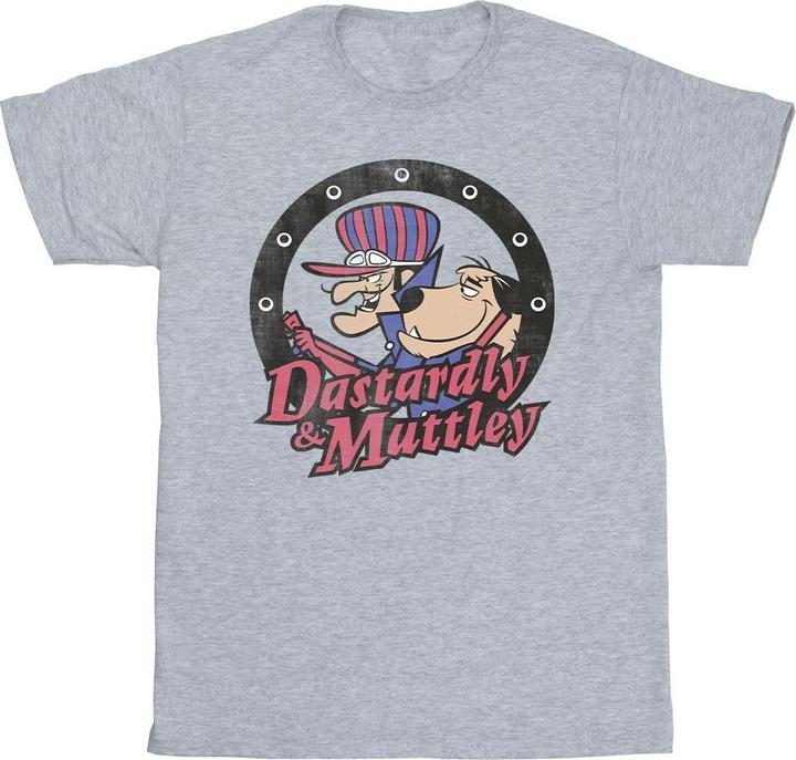 Produktbild Universal Textiles Dastardly And Mutley Circle TShirt (4XL)