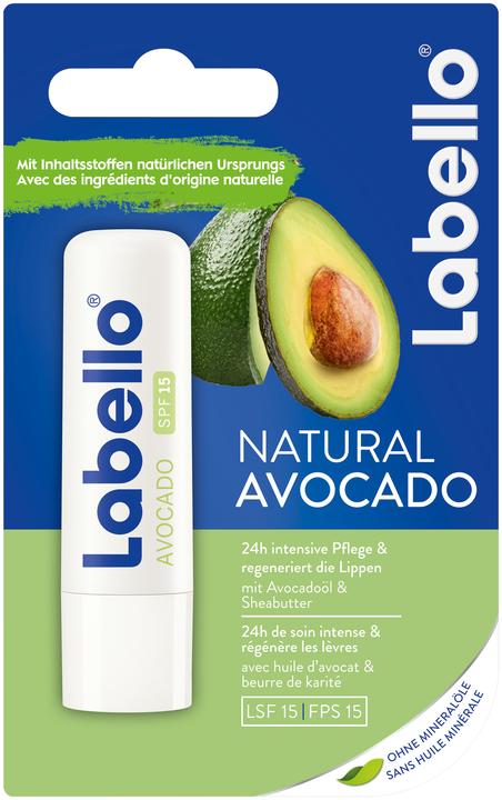 Produktbild Labello Natural Avocado (Pflegestift, 5.50 ml)