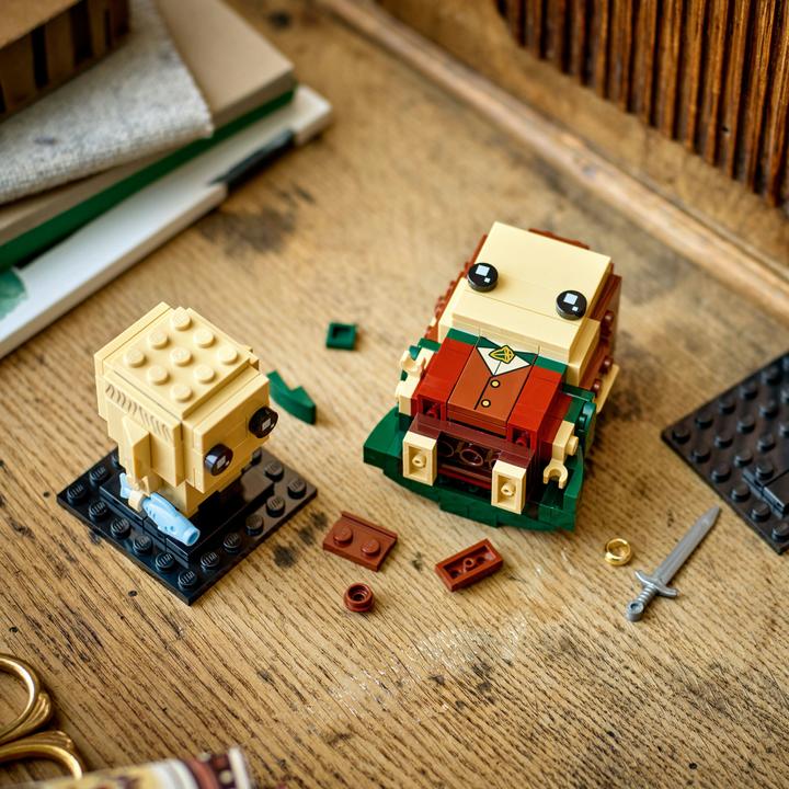 Produktbild LEGO Brickheadz Frodo & Gollum (40630, LEGO Brickheadz)