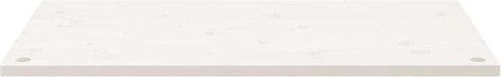 Image du produit VidaXL Schreibtischplatte Weiss 100x60x2,5 cm Massivholz Kiefer (100 x 60 x 2,5 cm)