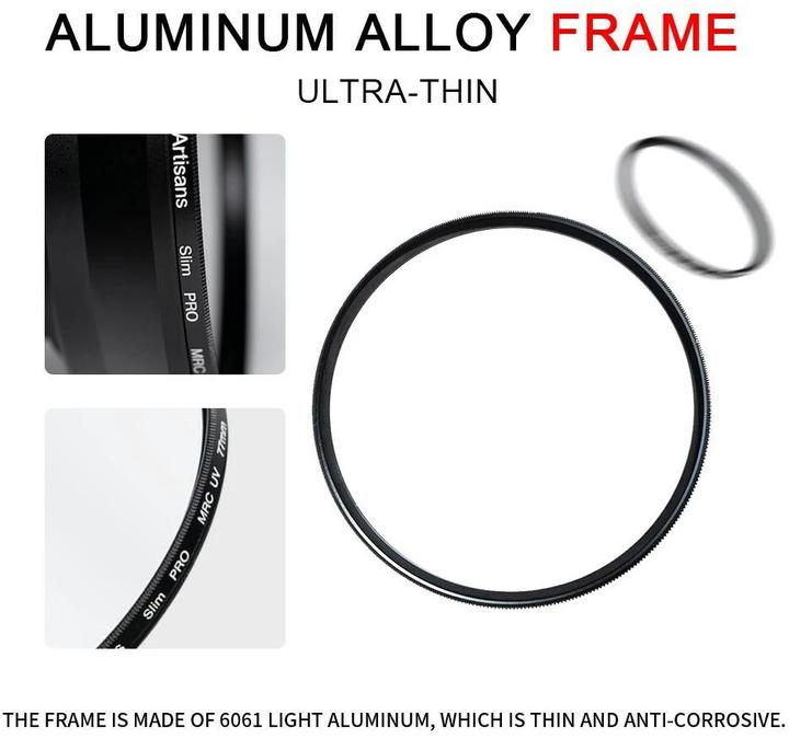 Image du produit 7artisans Filtre d'objectif MRCUV - 62 mm (62 mm, Filtre UV, 62 mm)