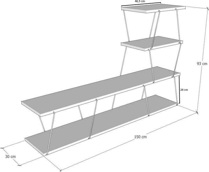 Immagine prodotto Skye Decor Alice (150 x 93 x 30 cm)