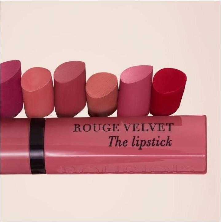 Actual product image Bourjois Rouge Velvet The Lipstick (49 Maca'Rose)