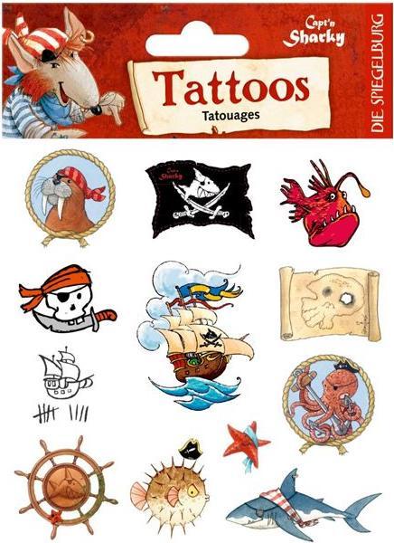Produktbild Die Spiegelburg Tattoos Capt'n Sharky