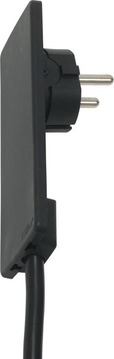 Produktbild Evoline 1510.0000.0100 Schutzkontakt-Flachstecker Kunststoff mit Aussteckhilfe 2