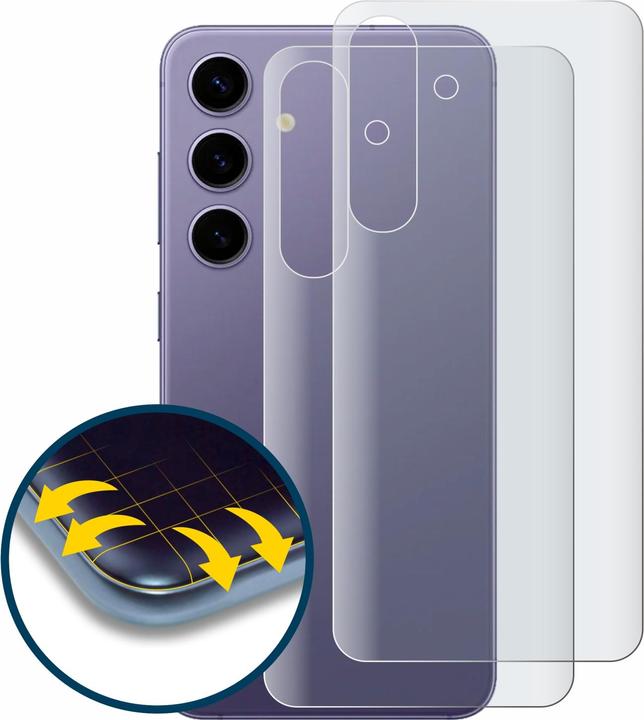 Actual product image BROTECT Full Cover Matte Screen Protector (2 Piece, Samsung Galaxy S24+)