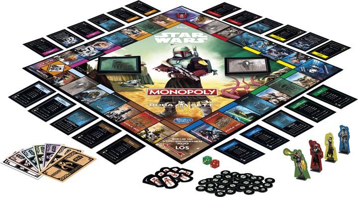 Produktbild Monopoly Star Wars Boba Fett Edition Brettspiel für Kinder ab 8 Jahren (Englisch)