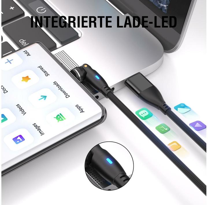 Actual product image 4smarts USB A – USB C (1.80 m, USB 2.0, 100 W)