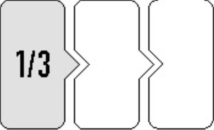 Produktbild Wera Werkzeugmodul Leereinlage 1/3-Modul 4000 871 286, 6-teilig