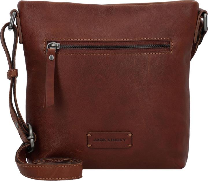 Jack kinsky Umhängetasche Leder 19 cm