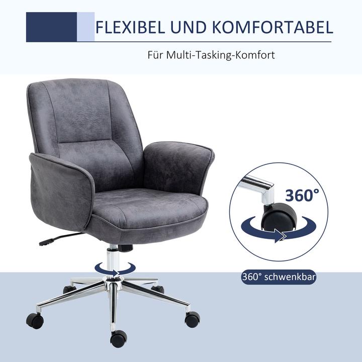 Image du produit Homcom Chaise de bureau ergonomique