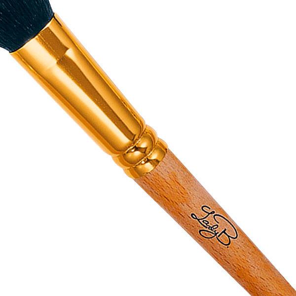 Immagine prodotto Lady B Pennello da cipria per capelli veri (Talco)