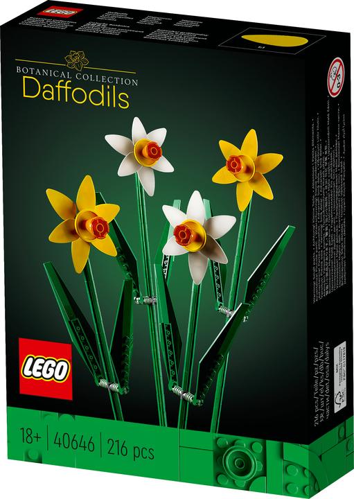 Actual product image LEGO Botanical Collection - Daffodils (40646, LEGO Icons, LEGO Rare Sets)