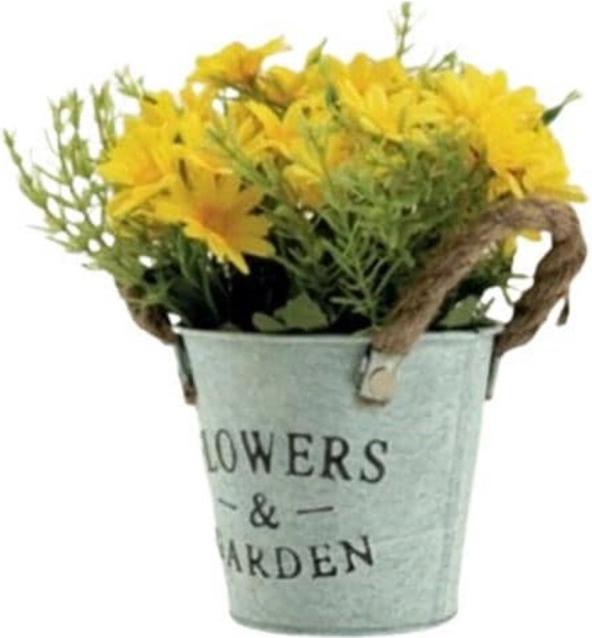 Produktbild Dekomat Kunstblume Margeriten Gelb (20 cm)
