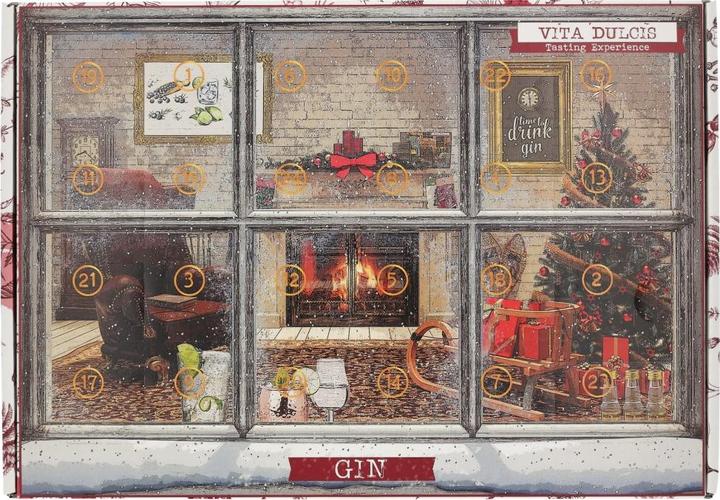 Actual product image Vita Dulcis Advent Calendar Gin Premium 42,2% Vol. 0,48l