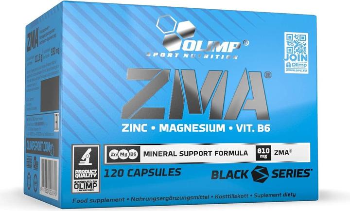 Produktbild Olimp Sport Nutrition ZMA (T-Activation) 120 Caps (120 Stück, Kapseln, 111.60 g)