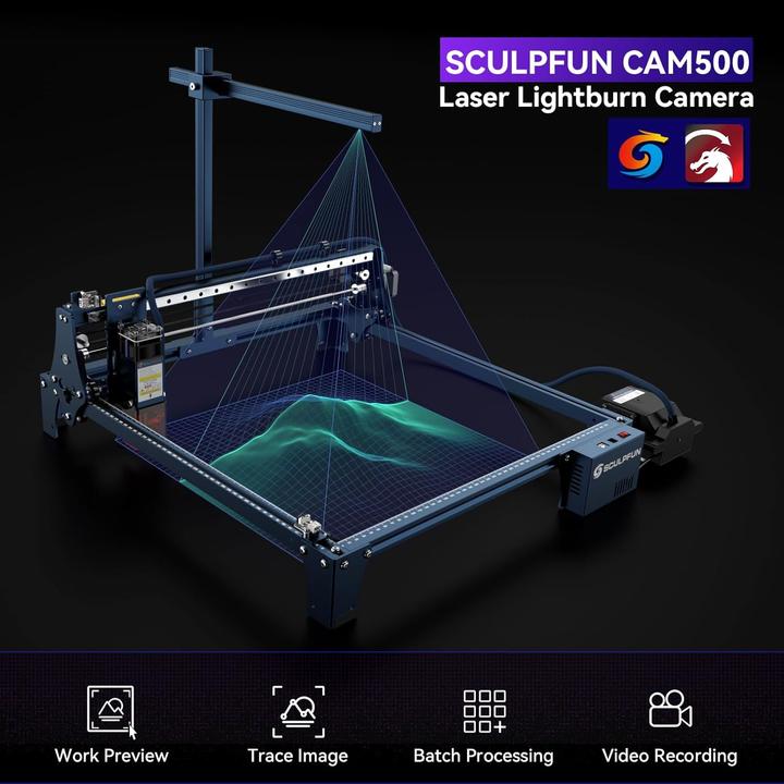 Produktbild Sculpfun CAM500 Kamera für Lasergravierer