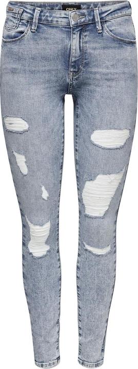 Only ONLCarmen Life Reg Destroyed Skinny Fit Jeans (26)
