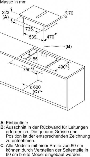 Actual product image Bosch Hausgeräte PXX875D67E