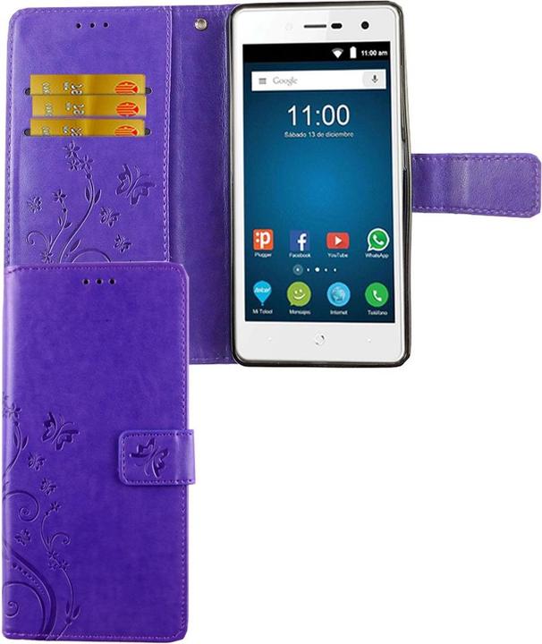 Actual product image König Design Case Mobile Protection for ZTE Blade L7 Case Cover Wallet Case Mobile Cover New (ZTE Blade L7)